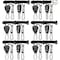 Ipower 6-PACK Pair of 1/8" Heavy Duty Adjustable Grow Light Rope Clip Hanger, 6PK GLROPEX6 - alternate 1